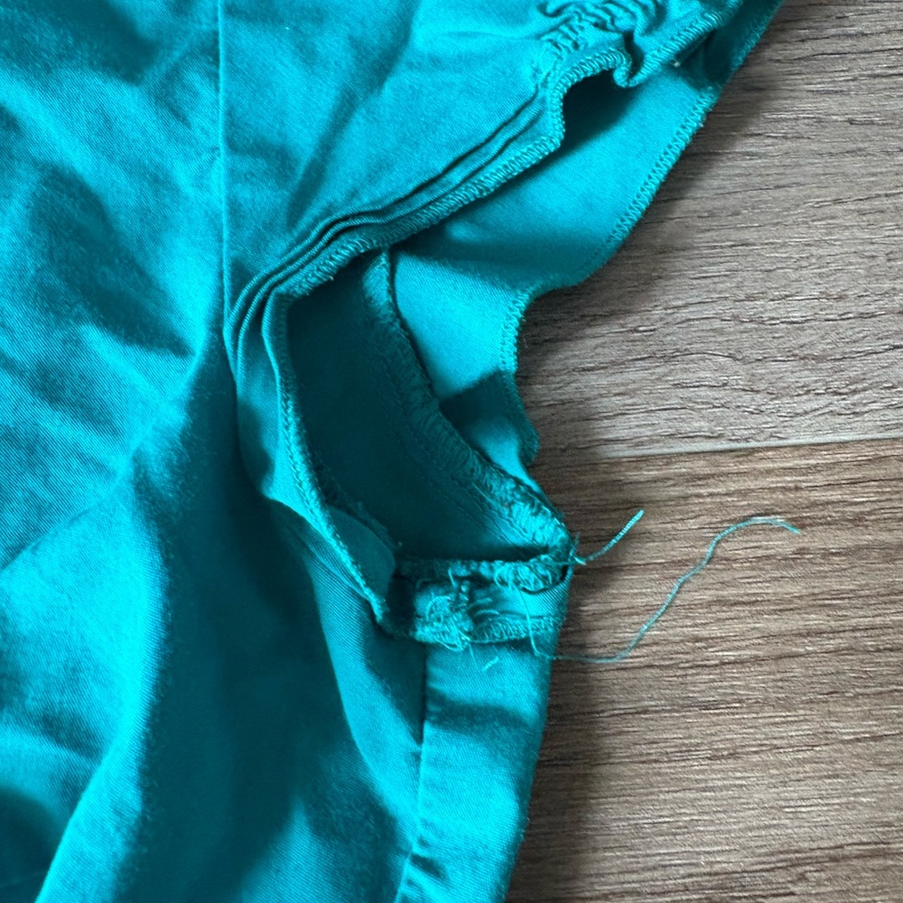 Teal Button Down Shirt - Picture 7 of 7